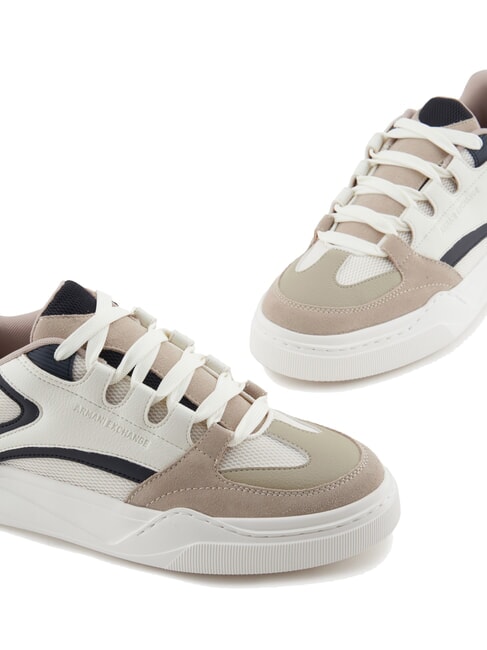A|X Sneaker mit Wildlederdetails Plaza Taupe + Deep Nav - Herrenschuhe