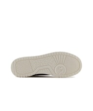 ARMANI EXCHANGE A|X Sneaker mit kontrastierendem Seitenband gebrochenes Weiß + dunkles Marineblau - Herrenschuhe - 6