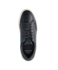 ARMANI EXCHANGE A|X Basic-Sneaker mit N&auml;hten tiefes Marineblau - Herrenschuhe - 4