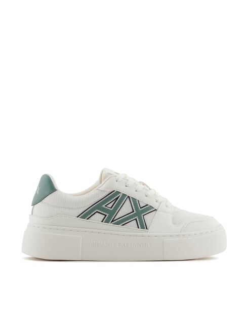 A|X Sneaker mit kontrastierendem Logo off white+dark fr.grn - Damenschuhe