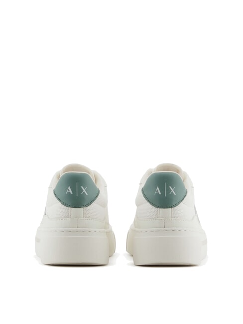 A|X Sneaker mit kontrastierendem Logo off white+dark fr.grn - Damenschuhe