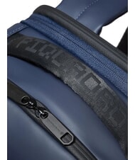 PIQUADRO CORNER SPECIALE GOMMATO  14" Laptop-Rucksack, erweiterbar Blau - PC-Rucksäcke - 5