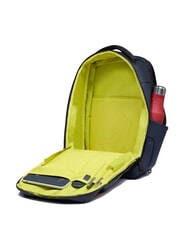 PIQUADRO CORNER SPECIALE GOMMATO  14" Laptop-Rucksack, erweiterbar Blau - PC-Rucksäcke - 6