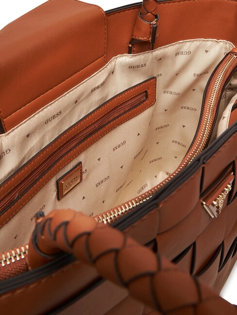 MAYLEE Gewebte Einkaufstasche Karamell - Damentaschen