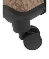 GUESS BERTA 18 Handgepäcktrolley Latte-Logo / braun - Handgepäck - 5