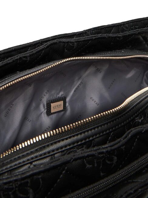 ADELASIA Einkaufstasche mit gesticktem Logo SCHWARZ - Damentaschen