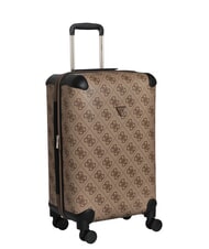 GUESS BERTA 22 Mittlerer Trolley Latte-Logo / braun - Harte Trolleys - 3