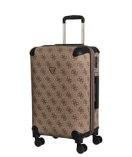 GUESS BERTA 22 Mittlerer Trolley Latte-Logo / braun - Harte Trolleys - 4