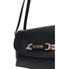 GUESS LEFIA Umhängetasche mit Überschlag SCHWARZ - Damentaschen - 3