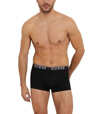 GUESS BRIAN HERO 3 Paar Boxershorts Tiefschwarz mit Frost g - Herrenslip - 2