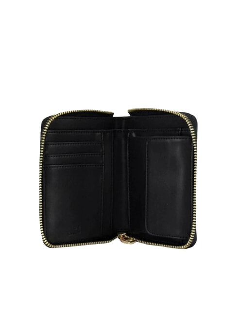 LOVE Mini-Geldbörse mit Rundum-Reißverschluss Schwarz - Brieftaschen Damen