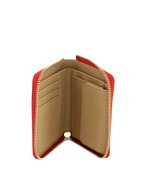 LOVE Mini-Geldbörse mit Rundum-Reißverschluss rot - Brieftaschen Damen