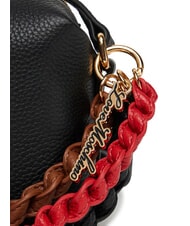 LOVE MOSCHINO LEGACY Kameratasche mit Anhängern Schwarz - Damentaschen - 4