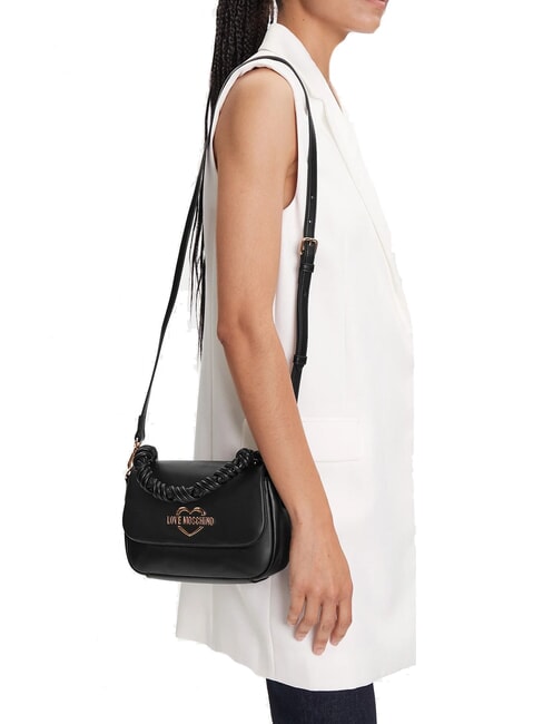 SMART DAILY Handtasche mit Schultergurt Schwarz - Damentaschen