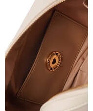 LOVE MOSCHINO CURSIVE LOGO Mini-Umhängetasche Elfenbein - Damentaschen - 3