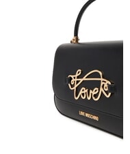 LOVE MOSCHINO TIMELESS Aktentasche mit Schultergurt Schwarz - Damentaschen - 4