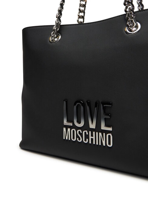 PRISM Einkaufstasche mit Kettengriffen Schwarz Schwarz - Damentaschen