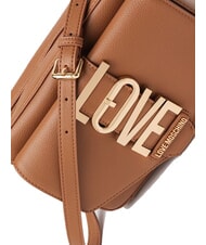 LOVE MOSCHINO VERTICAL LOGO Mini-Umhängetasche Kamel - Damentaschen - 3