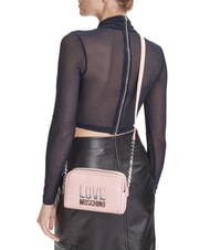 LOVE MOSCHINO BIG LETTERING Mini-Umhängetasche Gesichtspuder - Damentaschen - 6