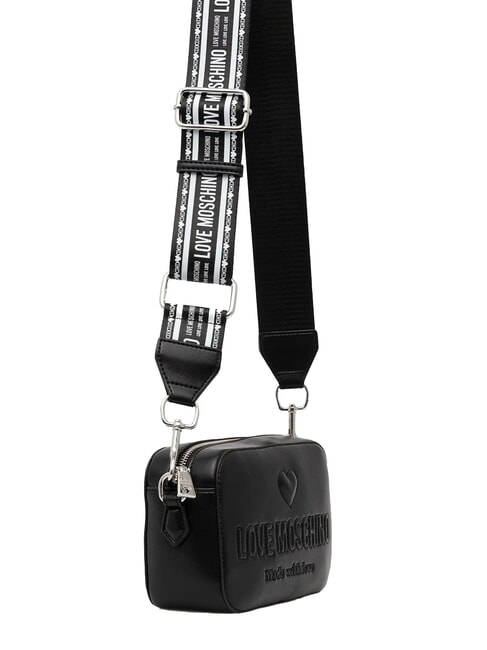 MADE WITH LOVE Mini-Umh&auml;ngetasche Schwarz Schwarz - Damentaschen