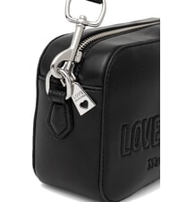LOVE MOSCHINO MADE WITH LOVE Mini-Umh&auml;ngetasche Schwarz Schwarz - Damentaschen - 4