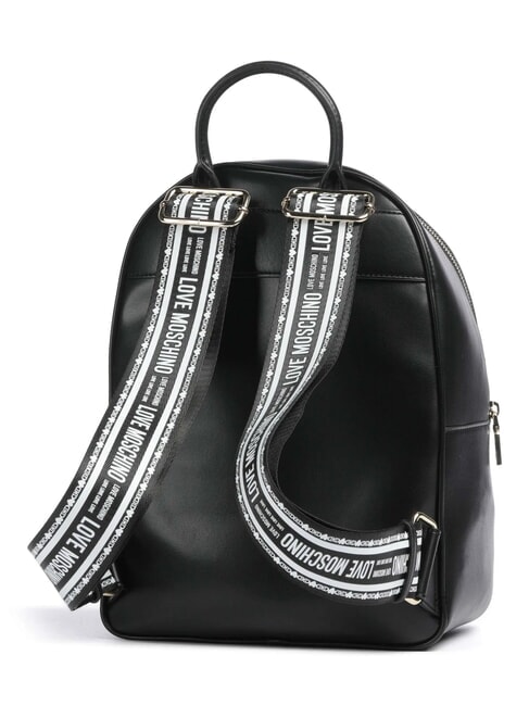 MADE WITH LOVE Rucksack Schwarz Schwarz - Damentaschen