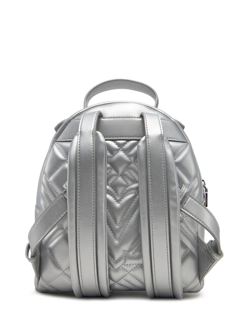 QUILTED Gesteppter Rucksack Silber - Damentaschen