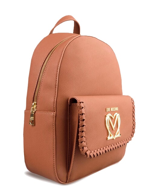 BRAIDED Rucksack mit Tasche Kamel - Damentaschen