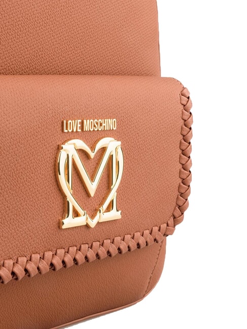 BRAIDED Rucksack mit Tasche Kamel - Damentaschen