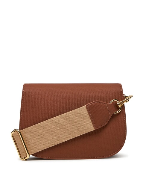 BRAIDED Umhängetasche mit Überschlag Kamel - Damentaschen