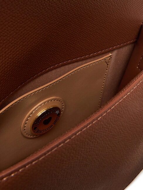 BRAIDED Umhängetasche mit Überschlag Kamel - Damentaschen