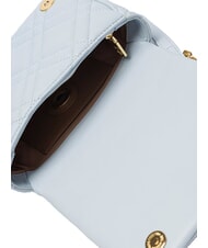 LOVE MOSCHINO SWEET STUDS Mini-Umh&auml;ngetasche mit Nieten Hellblau - Damentaschen - 5