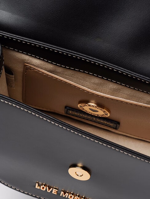 LOVE CHAIN Mini-Umhängetasche Schwarz - Damentaschen