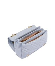 LOVE MOSCHINO SWEET STUDS Umhängetasche mit Kette Hellblau - Damentaschen - 4