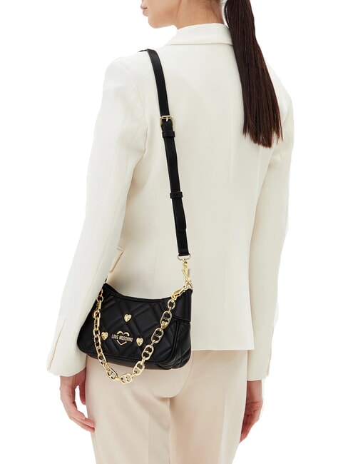 SWEET STUDS Umhängetasche mit Schultergurt Schwarz - Damentaschen