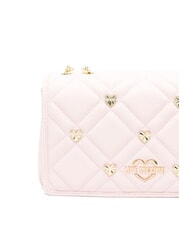 LOVE MOSCHINO SWEET STUDS Umhängetasche mit Kette Gesichtspuder - Damentaschen - 3