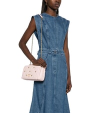 LOVE MOSCHINO SWEET STUDS Umhängetasche mit Kette Gesichtspuder - Damentaschen - 5