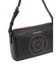 LOVE MOSCHINO LITTLE STUDS Umhängetasche mit Nieten Schwarz - Damentaschen - 3