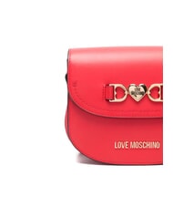 LOVE MOSCHINO LOVE CHAIN Mini-Umhängetasche rot - Damentaschen - 3