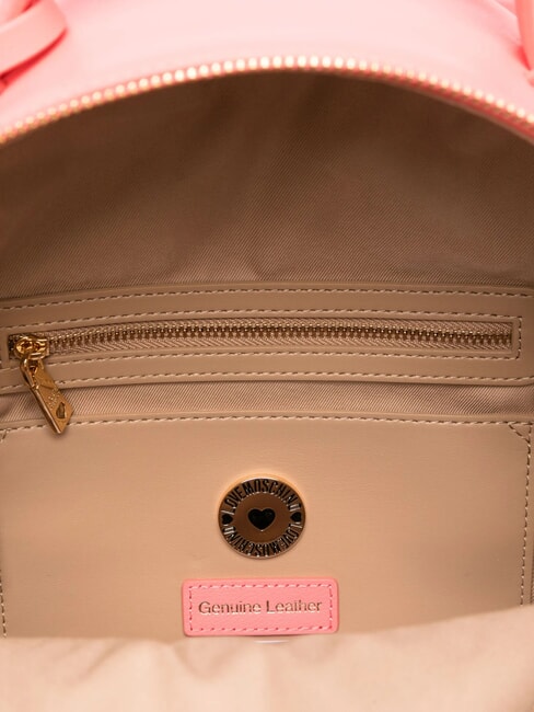 LOVE EMBOSSED Rucksack mit gesticktem Logo Koralle - Damentaschen