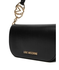 LOVE MOSCHINO JEWEL Umhängetasche mit Schultergurt Schwarz - Damentaschen - 3