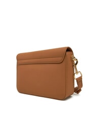 LOVE MOSCHINO LAMINATED BOLD LOVE Umhängetasche mit Überschlag Kamel - Damentaschen - 2