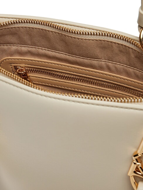 LOVE CHAIN STRAP Einkaufstasche mit Schultergurt Elfenbein - Damentaschen