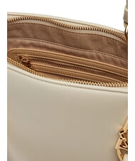 LOVE MOSCHINO LOVE CHAIN STRAP Einkaufstasche mit Schultergurt Elfenbein - Damentaschen - 4