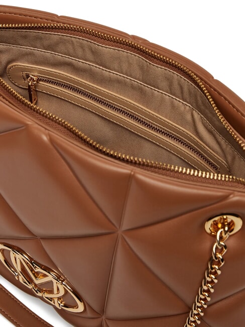 GEOMETRIC Umhängetasche mit Kettengriffen Kamel - Damentaschen