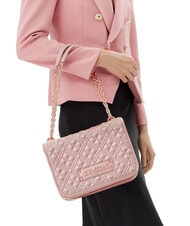 LOVE MOSCHINO BOLD LOVE Umhängetasche mit Kettengriffen Pulver - Damentaschen - 6