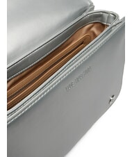 LOVE MOSCHINO BOLD LOVE Umhängetasche mit Kettengriffen Silber - Damentaschen - 4