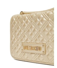 LOVE MOSCHINO BOLD LOVE Umhängetasche mit Kettengriffen Gold - Damentaschen - 3