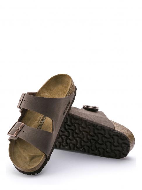 ARIZONA BIRKO-FLOR NUBUK Pantoffel-Sandale Mokka - Schuhe Unisex
