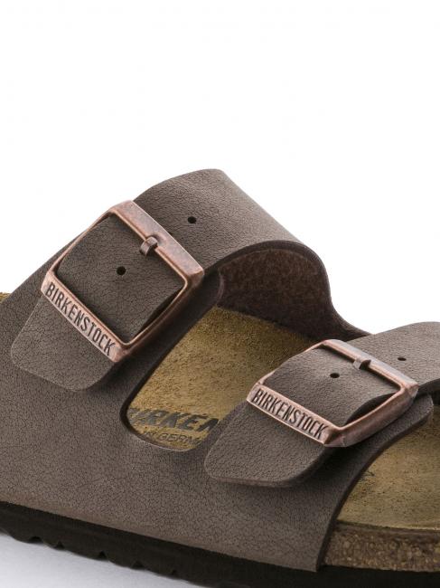 ARIZONA BIRKO-FLOR NUBUK Pantoffel-Sandale Mokka - Schuhe Unisex